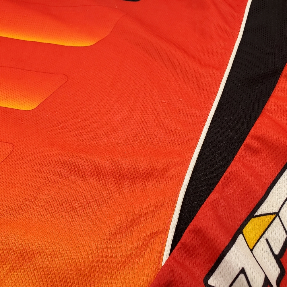 Vintage Proto Dye Paintball Jersey Gradient Spellout Orange Y2K Motorcross Large - Picture 9 of 13